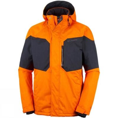 Chaquetas Columbia Alpine Action Hombre Naranjas / Azul Marino - Chile RNG049357